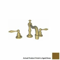 Newport Brass 930L/034 Widespread Lavatory Faucet - 930L - AGED BRASS - Chesterfield