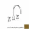 Newport Brass 990/034 Widespread Lavatory Faucet - 990 - AGED BRASS - East Linear -AF SUPPLY Sales Store 990034 1