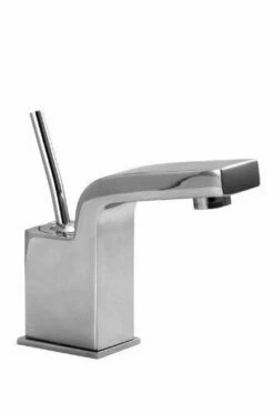 Aquabrass ABFB28014PC 28014PC Polished Chrome Hey Joe Single Handle Bathroom Faucet With Pop-Up Drain And Metal Lever Handle From The Hey Joe Collection 28014