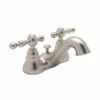 Rohl AC95L-STN-2 Arcana 4" Centerset Lavatory Faucet In Satin Nickel
