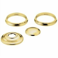 Moen AT3355P Accent Kit For Exacttemp Shower In In Polished Brass
