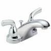Delta B2510LF Foundations Two Handle Centerset Bathroom Faucet In Chrome -AF SUPPLY Sales Store B2510LF