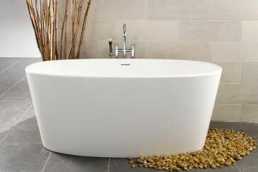 Wetstyle BOV01-66-BN-COP-M Ove Collection Freestanding Soaker Tub 3 Wetstyle BOV01-66-BN-COP-M Ove Collection Freestanding Soaker Tub