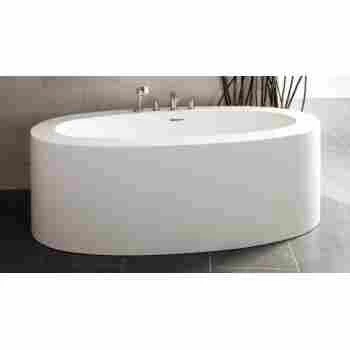WetStyle BOV02-BN-GA Ove Collection Freestanding Soaker Tub In White True High Gloss 3 WetStyle BOV02-BN-GA Ove Collection Freestanding Soaker Tub In White True High Gloss