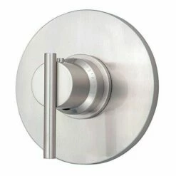 Danze D562058BNT Parma Single Handle 3/4-Inch Thermostatic Shower Valve Trim Kit, Brushed Nickel (Valve Not Included)