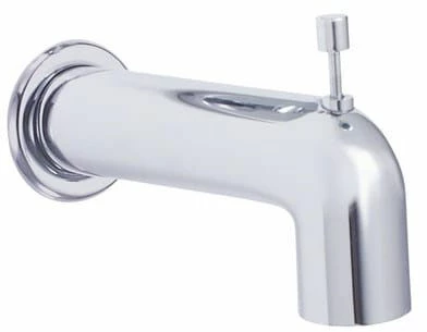 Danze DA666934BS Parma Wall Mount Tub Spout With Diverter In Satin Black 3 Danze DA666934BS Parma Wall Mount Tub Spout With Diverter In Satin Black