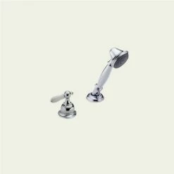 Delta RP33791CBLHP Roman Tub Hand Shower W/Transfer Valve In Chrome - Less Handle In Chrome/Brass
