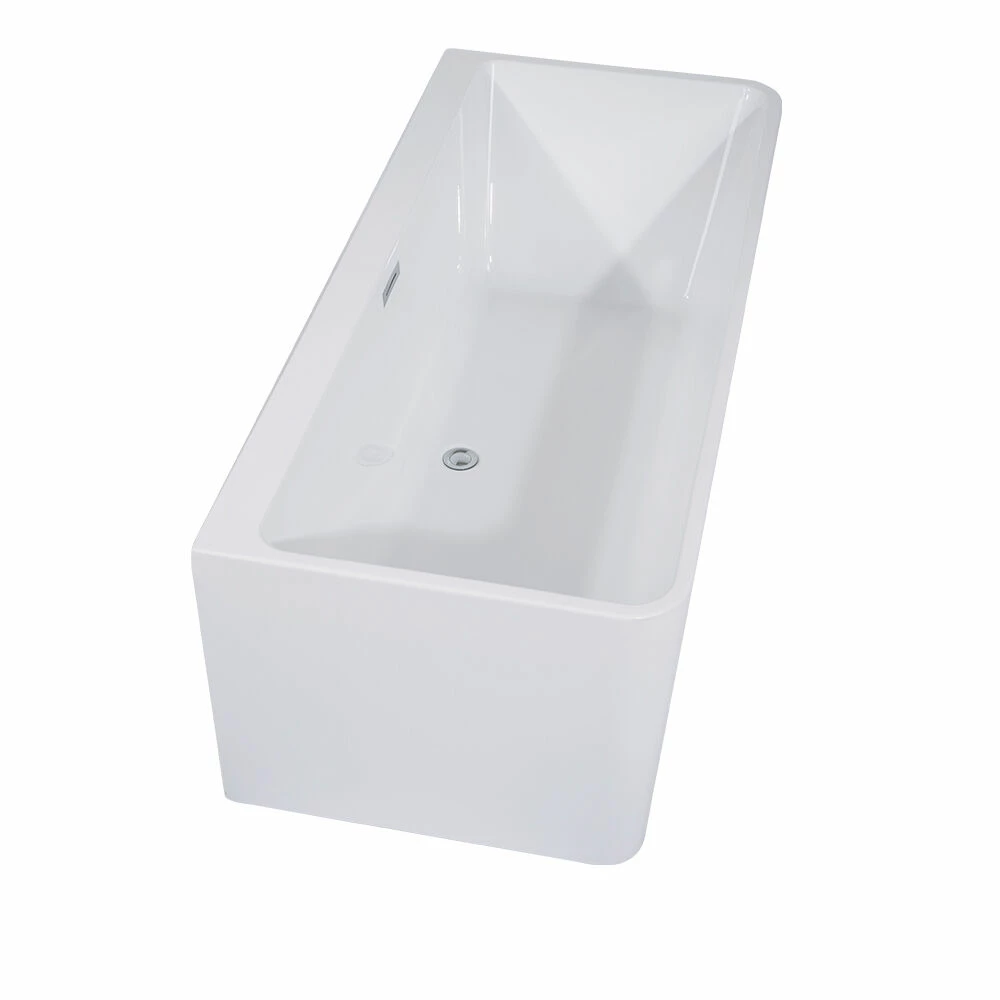 Emory And Bond EB40667 Cumberland Free Standing Bath Tub 67"L X 30"W X 23"H, Acrylic, Glossy, Freestanding, Center Drain, 68 Gallons 4 Emory And Bond EB40667 Cumberland Free Standing Bath Tub 67"L X 30"W X 23"H, Acrylic, Glossy, Freestanding, Center Drain, 68 Gallons - Image 2
