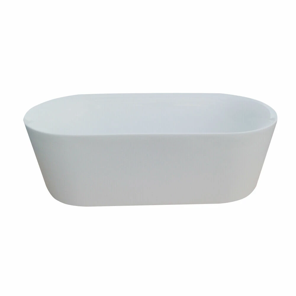 Emory And Bond EB41067 Hunterdon Free Standing Bath Tub 67"L X 32"W X 23"H, Acrylic, Glossy, Oval, Center Drain, 62 Gallons 4 Emory And Bond EB41067 Hunterdon Free Standing Bath Tub 67"L X 32"W X 23"H, Acrylic, Glossy, Oval, Center Drain, 62 Gallons - Image 2