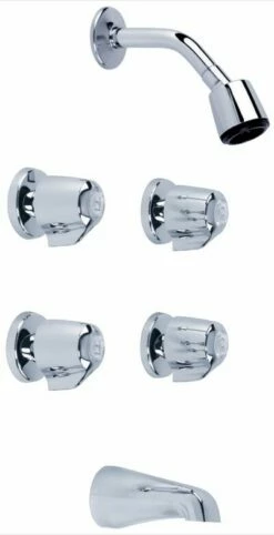 Gerber G004643083 Classics Four Handle Tub & Shower Fittings