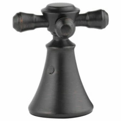 Delta H295RB Cassidy Metal Cross Handle Set - Deck Mount Bathroom & Bidet In Venetian Bronze