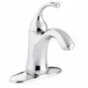 Kohler 10215-4-CP Forte Single Hole Bathroom Faucet With Metal Pop-Up Drain Assembly In Polished Chrome -AF SUPPLY Sales Store K102154CP