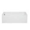 Americh Kent KN6032ADATRWH 6032 Right Hand, 60" X 32" X 18" Alcove Bath Tub, White -AF SUPPLY Sales Store KN6032ADATRWH 1