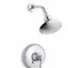 Kohler TS16114-4A-BV Rite-Temp Shower Valve Trim With Traditional Lever Handle And 2.5 GPM Showerhead -AF SUPPLY Sales Store KTS161144ABV