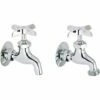 Elkay LK69C Commercial Service/ Utility Single Hole Wall Mount Faucet 1 Pair Chrome 2 Elkay LK69C Commercial Service/ Utility Single Hole Wall Mount Faucet 1 Pair Chrome -AF SUPPLY Sales Store LK69C