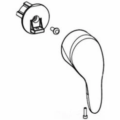 Moen 102564 Villeta Bathroom Faucet Handle In Chrome