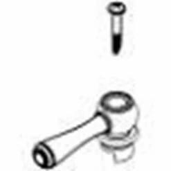 Moen 116953BN Kingsley Bathroom Faucet Handle In Brushed Nickel