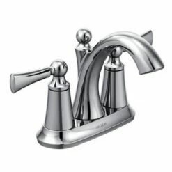 Moen 4505 Wynford Centerset Bathroom Faucet In Chrome