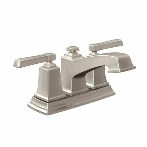 Moen 6010SRN Boardwalk Centerset Bathroom Faucet Spot Resist In Brushed Nickel 3 Moen 6010SRN Boardwalk Centerset Bathroom Faucet Spot Resist In Brushed Nickel