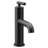 Moen 6145BL Gibson Single Hole Bathroom Faucet In Matte Black 2 Moen 6145BL Gibson Single Hole Bathroom Faucet In Matte Black -AF SUPPLY Sales Store MOE6145BL 2