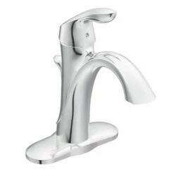 Moen 6400 Eva Single Hole Bathroom Faucet In Chrome