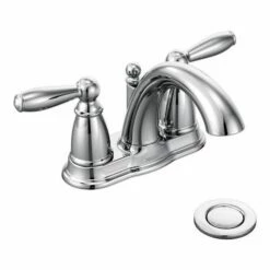 Moen 6610 Brantford Centerset Bathroom Faucet In Chrome