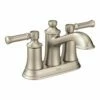 Moen 6802BN Dartmoor Centerset Bathroom Faucet In Brushed Nickel -AF SUPPLY Sales Store MOE6802BN 2