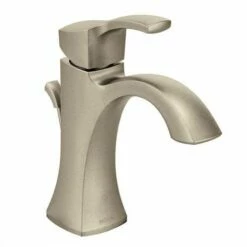 Moen 6903BN Voss Single Hole Bathroom Faucet In Brushed Nickel