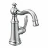 Moen S42107 Weymouth Single Hole Bathroom Faucet In Chrome -AF SUPPLY Sales Store MOES42107 2