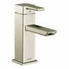 Moen S6700BN 90 Degree Single Hole Bathroom Faucet In Brushed Nickel -AF SUPPLY Sales Store MOES6700BN 2
