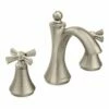 Moen T4524BN Wynford Mini Widespread Bathroom Faucet In Brushed Nickel -AF SUPPLY Sales Store MOET4524BN 2