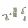 Moen T5220BN Eva Widespread 4 Bidet Faucet In Brushed Nickel -AF SUPPLY Sales Store MOET5220BN 2