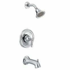 Moen T62153EP Brantford Tub And Shower Faucet In Chrome