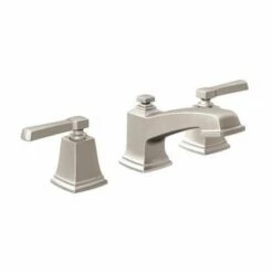 Moen T6220SRN Boardwalk Widespread Bathroom Faucet Spot Resist In Brushed Nickel