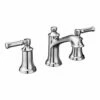 Moen T6805 Dartmoor Widespread Bathroom Faucet In Chrome -AF SUPPLY Sales Store MOET6805 2