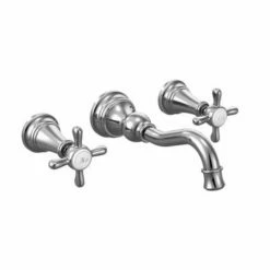 Moen TS42112 Weymouth Wall Mount Bathroom Faucet In Chrome