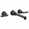 Moen TS43003BL Arris Wall Mount Bathroom Faucet In Matte Black 2 Moen TS43003BL Arris Wall Mount Bathroom Faucet In Matte Black -AF SUPPLY Sales Store MOETS43003BL 2