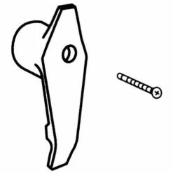 Moen 93426 Commercial Bathroom Faucet Handle In Chrome