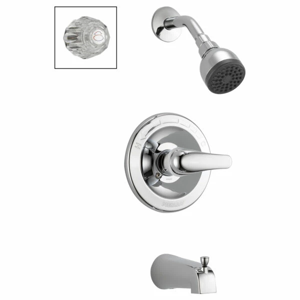 Peerless P188720 Core Tub And Shower Complete Combo Handles In Chrome 3 Peerless P188720 Core Tub And Shower Complete Combo Handles In Chrome