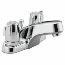 Peerless P246LF-M Core Two Handle Bathroom Faucet In Chrome Del P246lfm 4cc-lv-pu(comma)pch =del2520