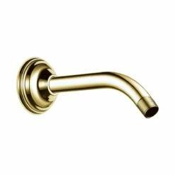 Brizo RP37079BB Shower Arm And Flange In Brilliance Brass