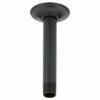Brizo RP48985BL 6" Ceiling Mount Shower Arm And Flange In Matte Black -AF SUPPLY Sales Store RP48985BL