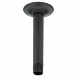 Brizo RP48985BL 6" Ceiling Mount Shower Arm And Flange In Matte Black