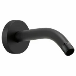 Brizo RP74751BL 7" Shower Arm And Flange In Matte Black