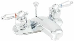 Symmons S-240-1-LAM-1.5 2-Handle Center Set Lavatory Faucet, Chrome