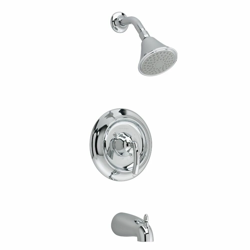American Standard T038502.002 Tropic Tub And Shower Faucet In Polished Chrome 3 American Standard T038502.002 Tropic Tub And Shower Faucet In Polished Chrome