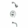 American Standard T064602.002 Serin Tub And Shower Faucet In Polished Chrome