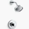 Kohler T10056-9-CP Oblo Rite-Temp Pressure-balancing Shower Faucet Trim, Valve Not Included In Polished Chrome -AF SUPPLY Sales Store T10056 9 CP