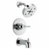 Delta T14459 Trinsic Monitor 14 Series H2Okinetic Tub & Shower Trim In Chrome 1 Delta T14459 Trinsic Monitor 14 Series H2Okinetic Tub & Shower Trim In Chrome -AF SUPPLY Sales Store T14459