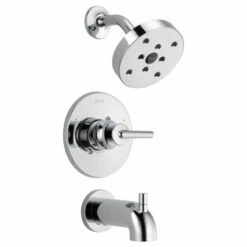 Delta T14459 Trinsic Monitor 14 Series H2Okinetic Tub & Shower Trim In Chrome